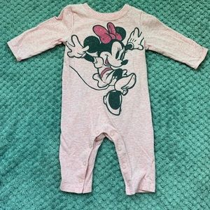 Cute Minnie Mouse long onesie.